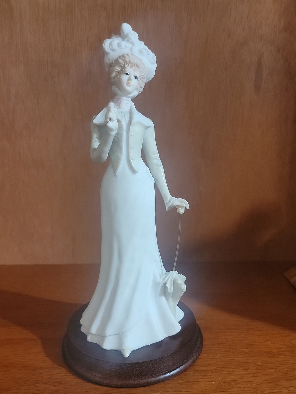 1984 Arnart Pucci Victorian Lady With Glasses And Umbrella